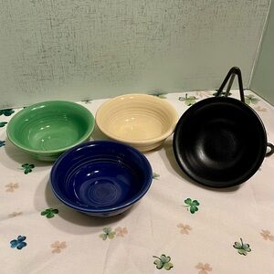 FIESTA WARE COLORFUL SMALL BOWLS BUNDLE MADE IN USA